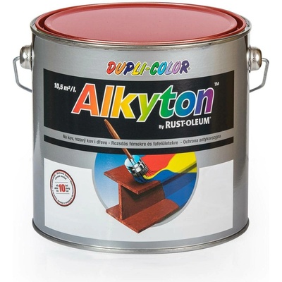 Alkyton antikorozní barva 2,5 l ohnivě červená