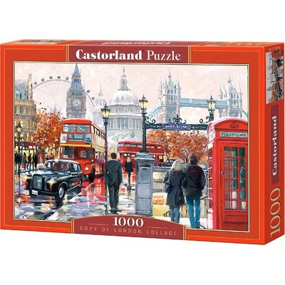 Castorland London Collage 1000 pcs Пъзел 1000 броя Град (103140) (103140)