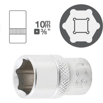 Image 1 of Bgs technic; ks tools; hazet; elora Къси 6-стенни вложки 3/8" - от 3.60 лв