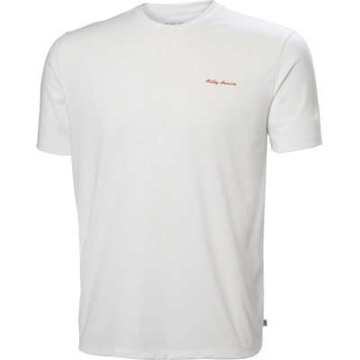 Helly Hansen pánské triko Skog Graphic t-shirt bílá