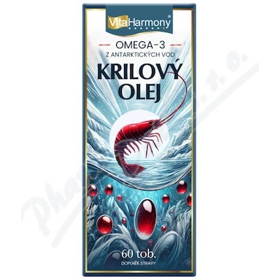 VitaHarmony Krilový olej 60 kapsúl