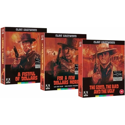 Clint Eastwood: The Dollars Trilogy - 4K UHD Limited Edition (bez CZ)