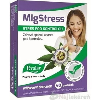Evalar MigStress 40 pastiliek