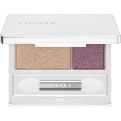 Clinique All About Shadow Duo Relaunch duo oční stíny Beach Plum 1,7 g