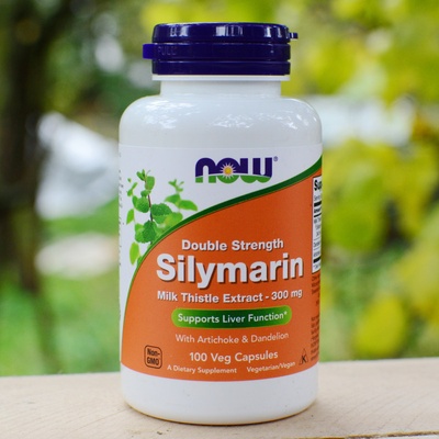 Now Foods Silymarin Double Strength 300 mg 100 kapsúl