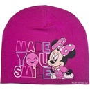 Setino dívčí čepice Minnie Mouse tm. růžová