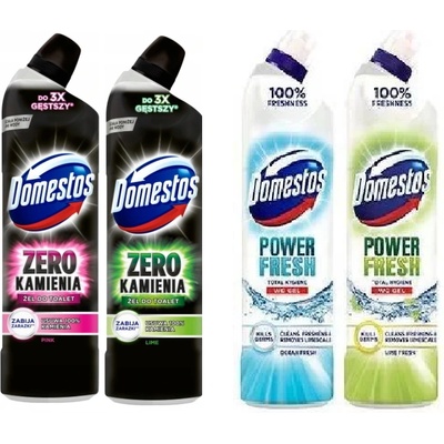 Domestos Гел за почистване на тоалетни 700мл - Power Fresh - Lime (155)