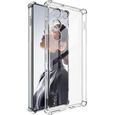 ZTE IMAK Прозрачен Калъф за ZTE nubia RedMagic 11 Air 5G - TPU, Airbag, Отвор за ремък, Прозрачен