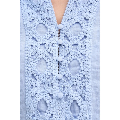 MOS MOSH дамска блуза с лен Evanda (176870)