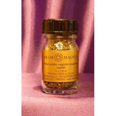 Arammagnus Vykuřovadlo magické planetární Jupiter sklo 10 g 30 ml