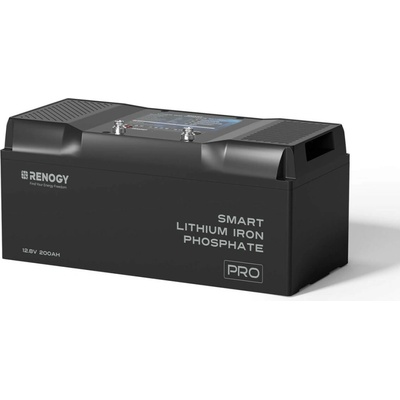 Renogy PRO LiFePO4 12V 200Ah Smart baterie s Bluetooth a vyhříváním IP67 záruka 7 let