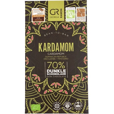 GR hořká 70% kardamom BIO 50 g