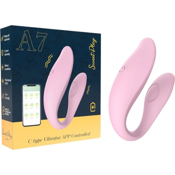 Sweet Play - интелигентен дуален вибратор (розов)