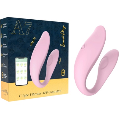 Sweet Play - интелигентен дуален вибратор (розов)