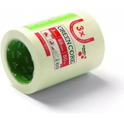 Schuller Green Core Papírová lepicí zakrývací páska 48 mm x 50 m 3 ks