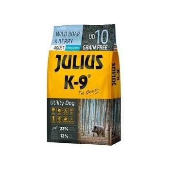 Julius K9 Grain Free Adult Utility Dog Wild Boar & Berry 10 kg