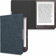 KW Mobile Fabric Flip KW4677504 pre Pocketbook 740/741 tmavo modré
