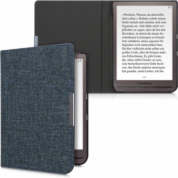 KW Mobile Fabric Flip KW4677504 pre Pocketbook 740/741 tmavo modré