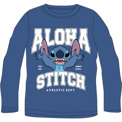 E plus M chlapecké tričko dl.r. Lilo a Stitch 5202C234 modrá