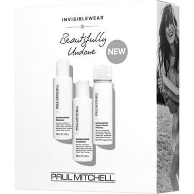 Paul Mitchell Invisiblewear Take Home šampon 100 ml + kondicionér 100 ml + stylingový krém 100 ml darčeková sada