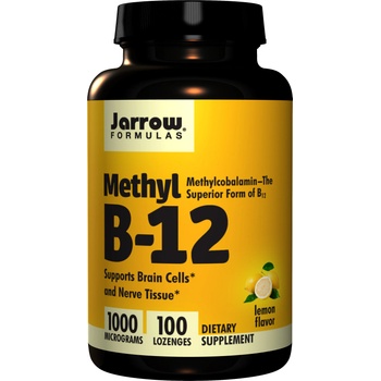 Jarrow Formulas Jarrow Methyl B-12, 1000 mcg, 100 таблетки за смучене