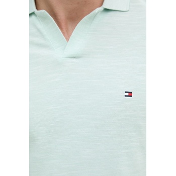 Tommy Hilfiger тениска с яка мъжка от памук (MW0MW38482)