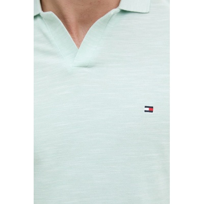 Tommy Hilfiger тениска с яка мъжка от памук (MW0MW38482)
