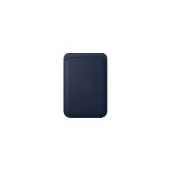 Apple Калъф iPhone FineWoven Wallet MagSafe Deep Blue (MA6X4ZM/A)