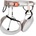 Mammut Сбруя - седалка Mammut Zephir Altitude Climbing harness - Cliff / White - размер XL (303-0491-0114)