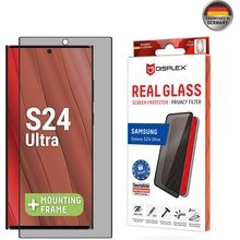 Displex Premium Real Glass Privacy Full Cover Samsung Galaxy S24 Ultra Black KF2324284