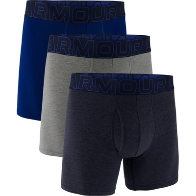 Under Armour Мъжки боксерки Under Armour Logo Boxers 3-Pack Mens - Navy/Steel/Ryal