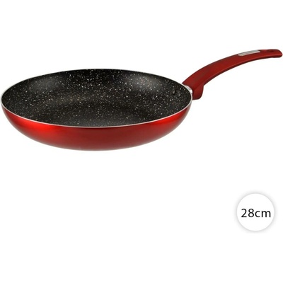 Perfect Home Nepřilnavá granitová pánev 28 cm na indukci Red Comfort 15716