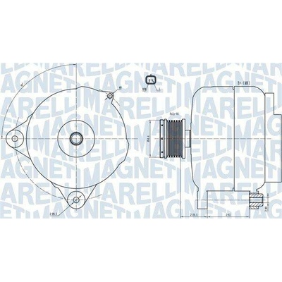 Generátor MAGNETI MARELLI 063731876010
