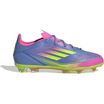 Image 1 of Adidas Детски футболни бутонки Adidas F50 Elite Childrens Firm Ground Football Boots - Blue/Lemon