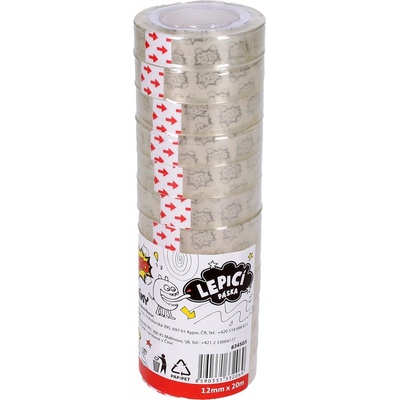 TOTO Lepiaca páska 12 mm x 20 m priehľadná
