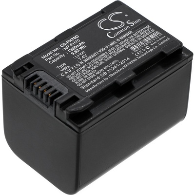 Cameron Sino Батерия за Sony Cr-Hc51e, Dcr30 и други, 1300 mAh, Li-Ion (CS-FH70D)