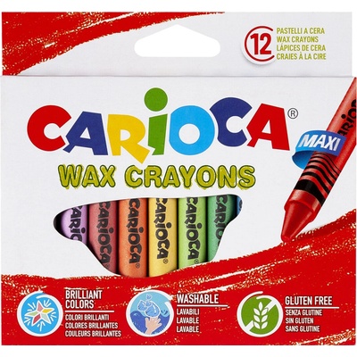 Carioca voskovky maxi 12 ks