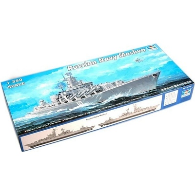 Trumpeter Moskva Russian Navy Cruiser 1:350