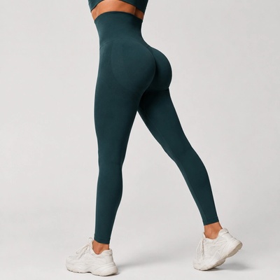 Push-up leginy dark black green