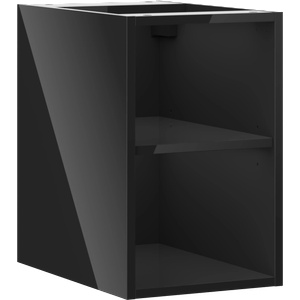 Mexen Box-A отворен шкаф с рафт 30 см, черен гланц - 91AX2-0300-470-0-70 (91AX2-0300-470-0-70)