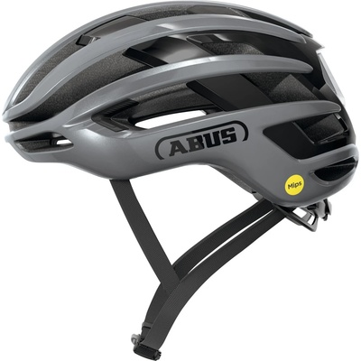 ABUS Каска за шосейно колоездене ABUS Airbreaker 2.0 Mips Bike helmet - Graphite Silver - размер L 57-61 cm (851-1930-0113)