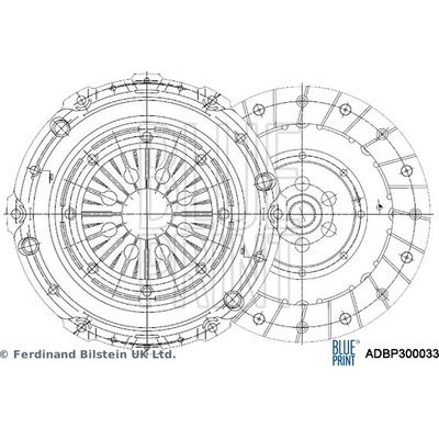 Spojková sada BLUE PRINT ADBP300033