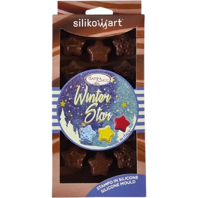 Silikomart Forma na čokoládu - Winter Star
