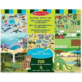 Image 1 of Melissa & Doug - Стикери за многократна употреба - Дейности (14196)