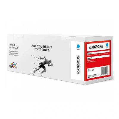 Compatible (Canon 5097C002) Тонер циан - Chipes TC-069CXN (TC-069CXN)
