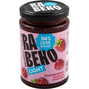 Rabeko Light Jam - Raspberries | 94% Less Sugar [230 грама]