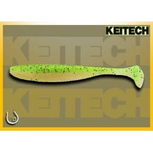 Keitech Easy Shiner 3,5'' 8,5 cm Chart Back Green 7 ks