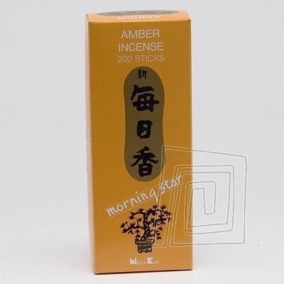 Nippon M/S japonské vonné tyčinky Amber 200 ks