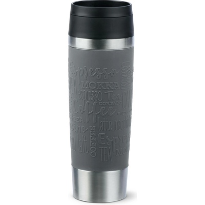 Emsa TRAVEL MUG Classic Grande Thermobecher grau/edelstahl 0,5 Liter