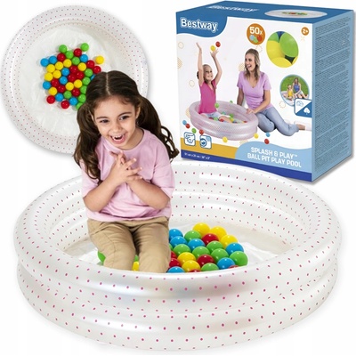 BESTWAY 51141 bazén s míčky – Zboží Dáma